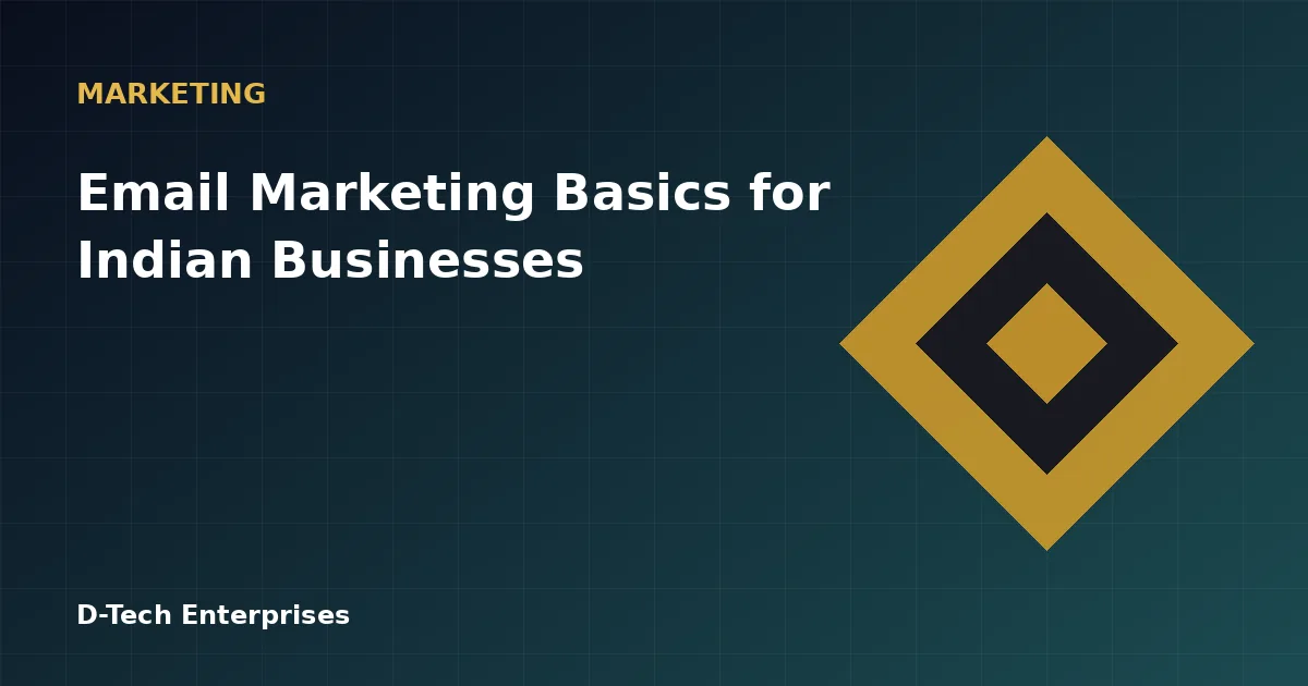 Email Marketing Basics for Indian Businesses